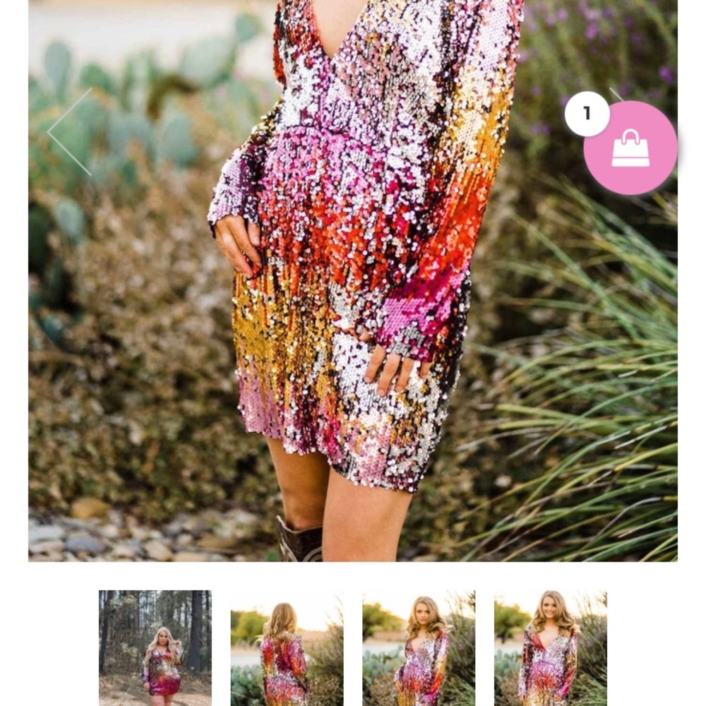 Sequin dress